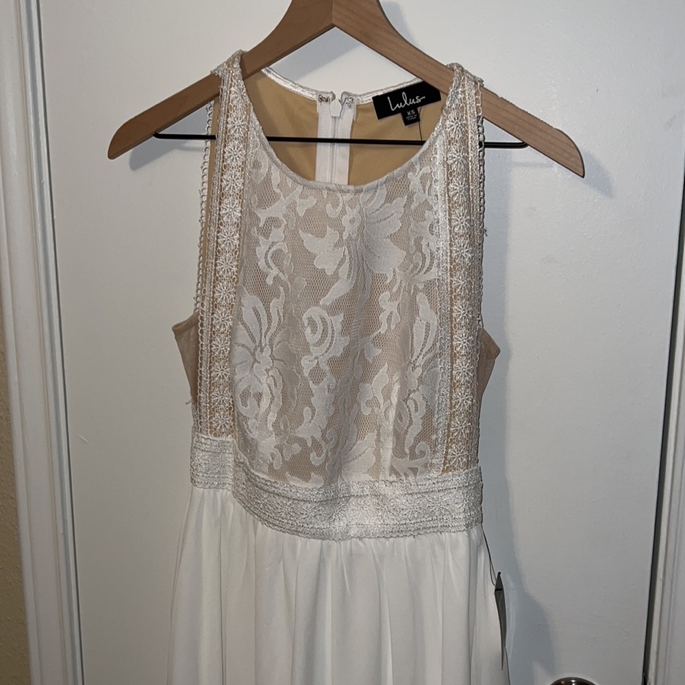 Lulu’s Forever and Always White Lace Maxi Dress - Picture 13 of 17